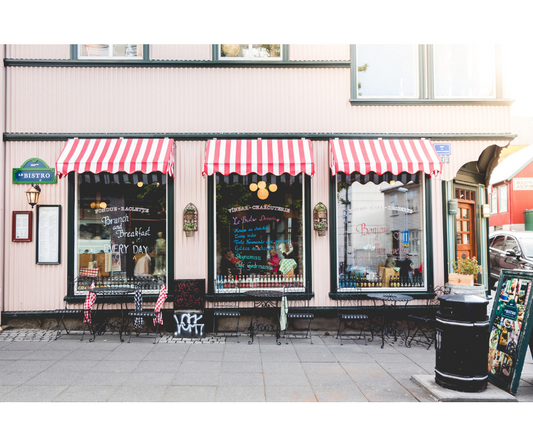 storefront image of small business