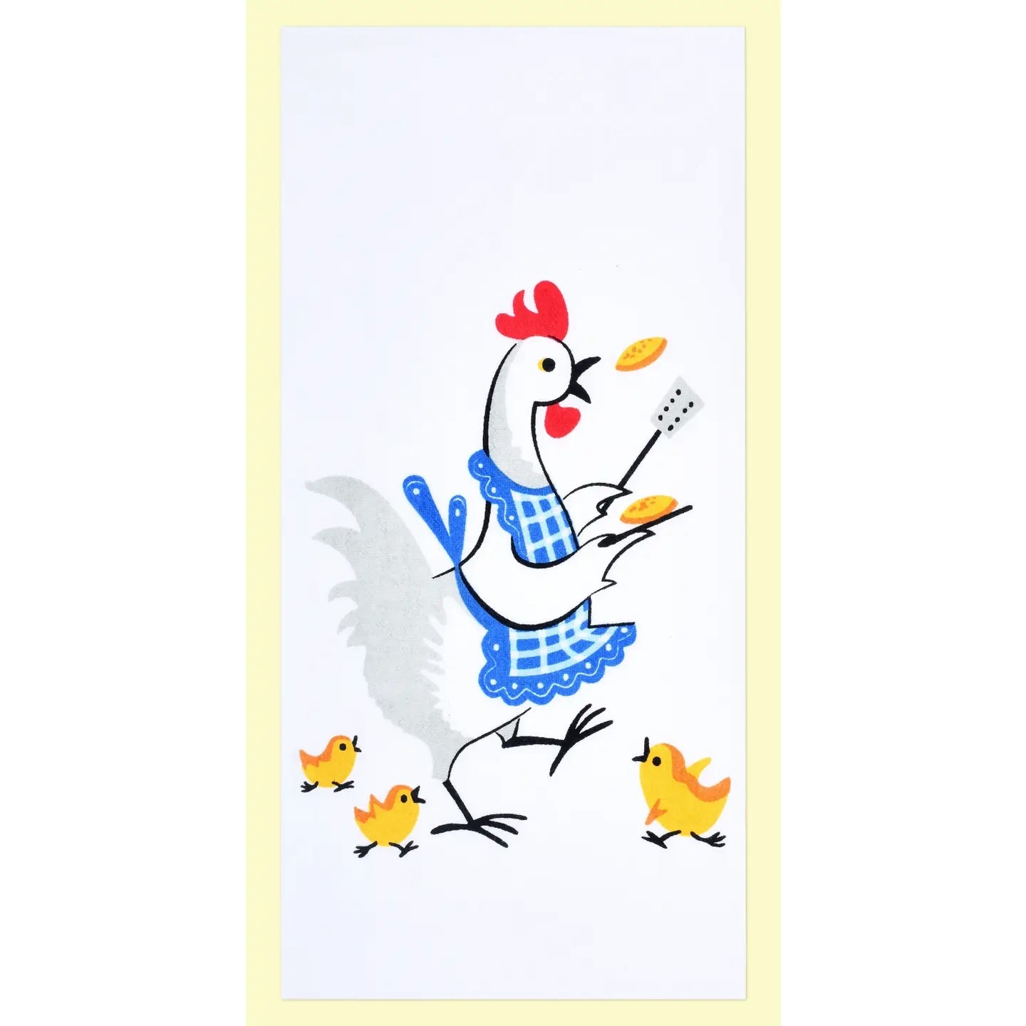 Retro Chicken Flour Sack Towel