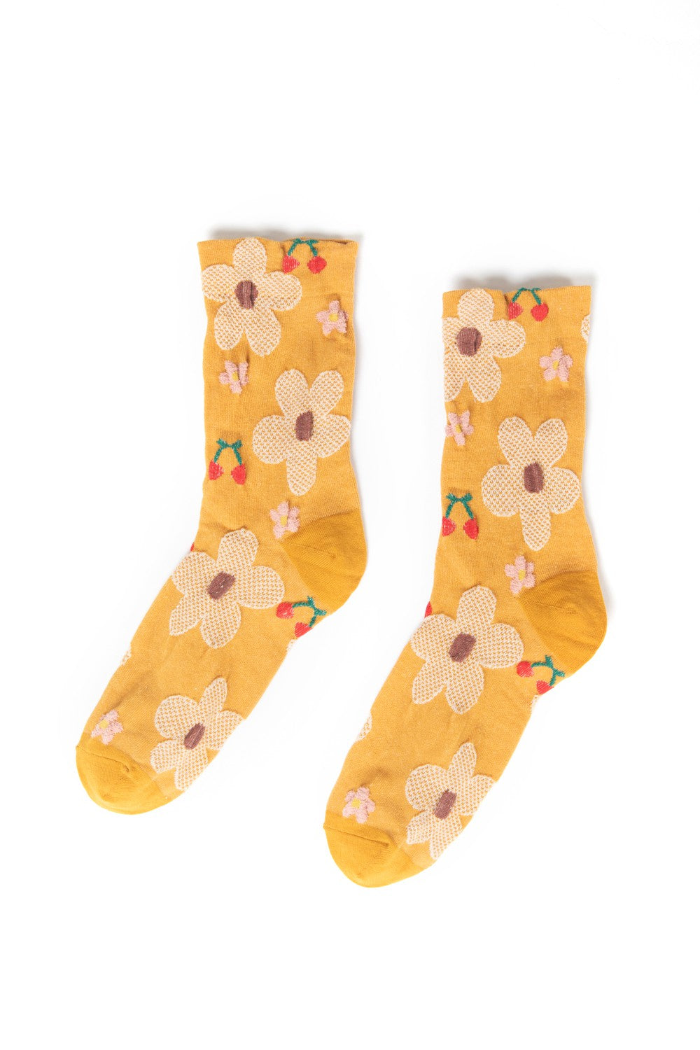 Flowers & Cherries Socks