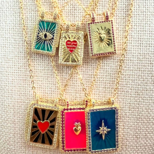 Graffiti Necklaces