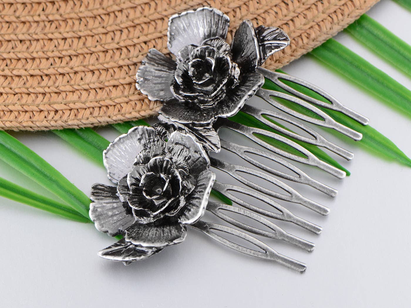 Floral Hair Comb