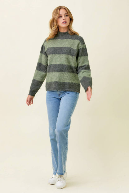 Cozy Stripe Sweater