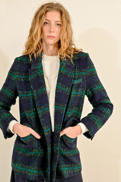 Plaid Coat