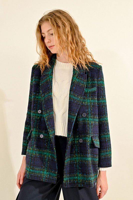 Plaid Coat