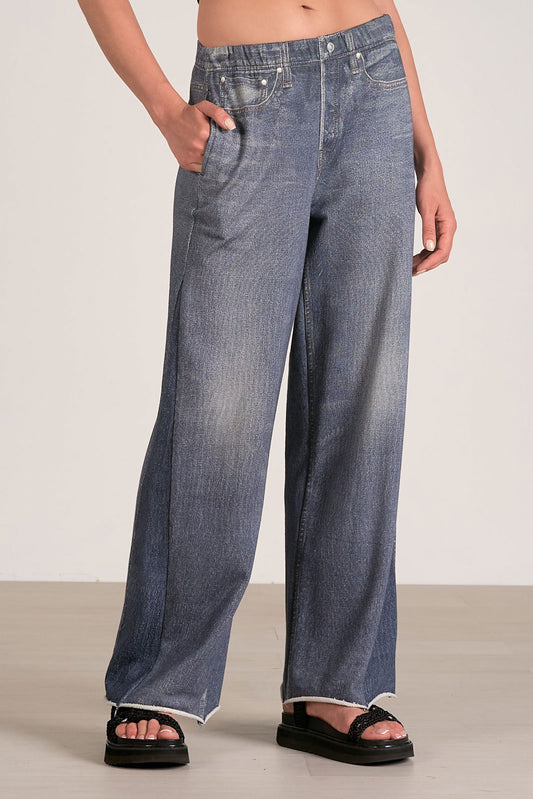 Amber Cotton Denim Pants