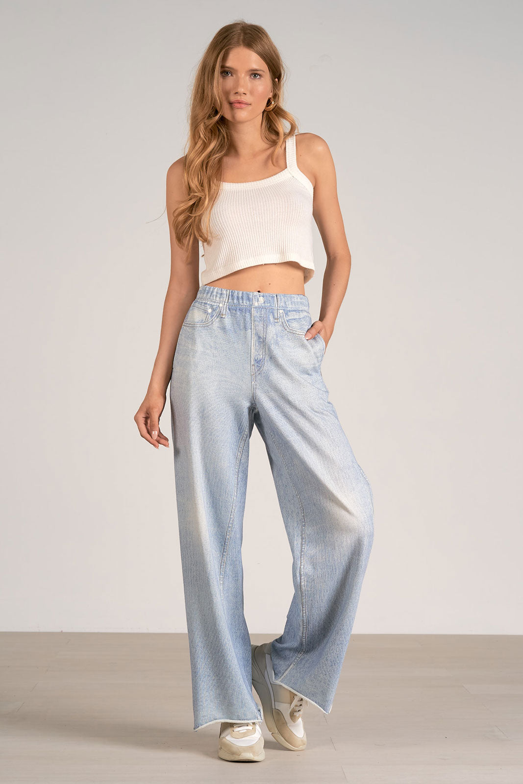 Amber Cotton Denim Pants