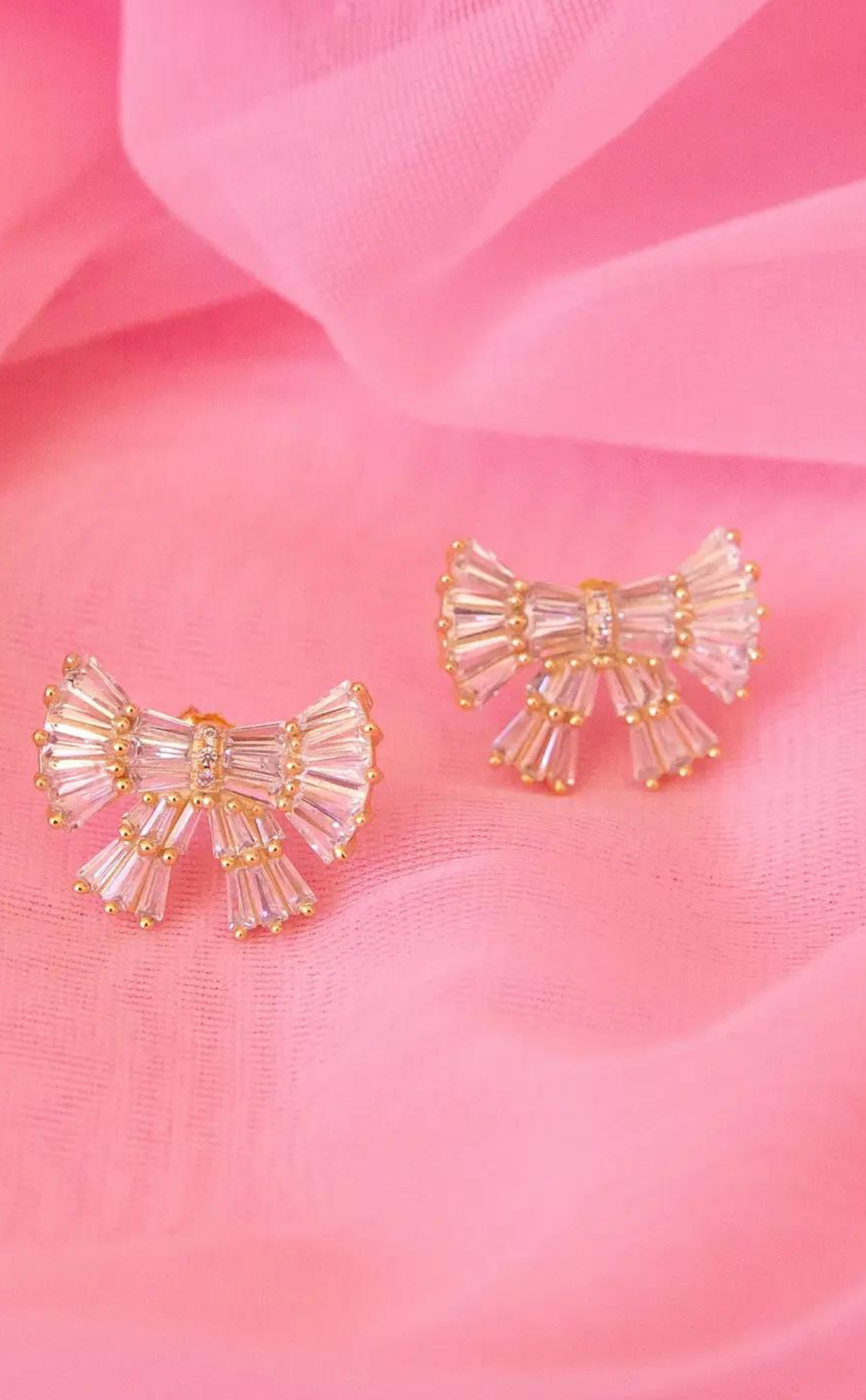 Sparkle Bow Earrings