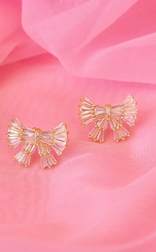 Sparkle Bow Earrings