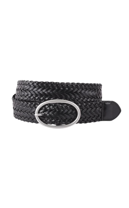 Woven Leather Belt