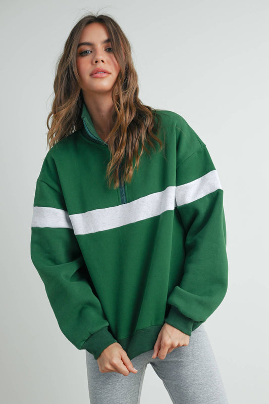 Half Zip Sweatshirt