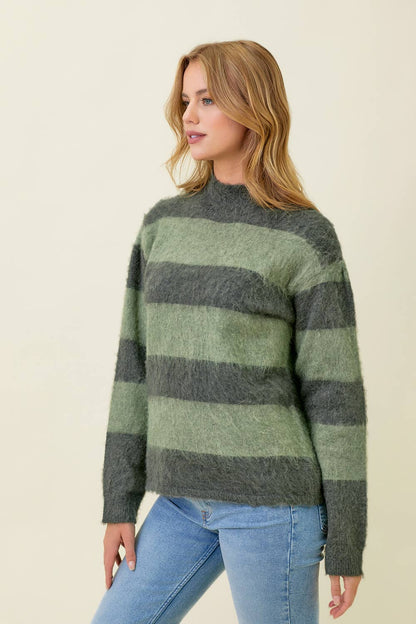 Cozy Stripe Sweater