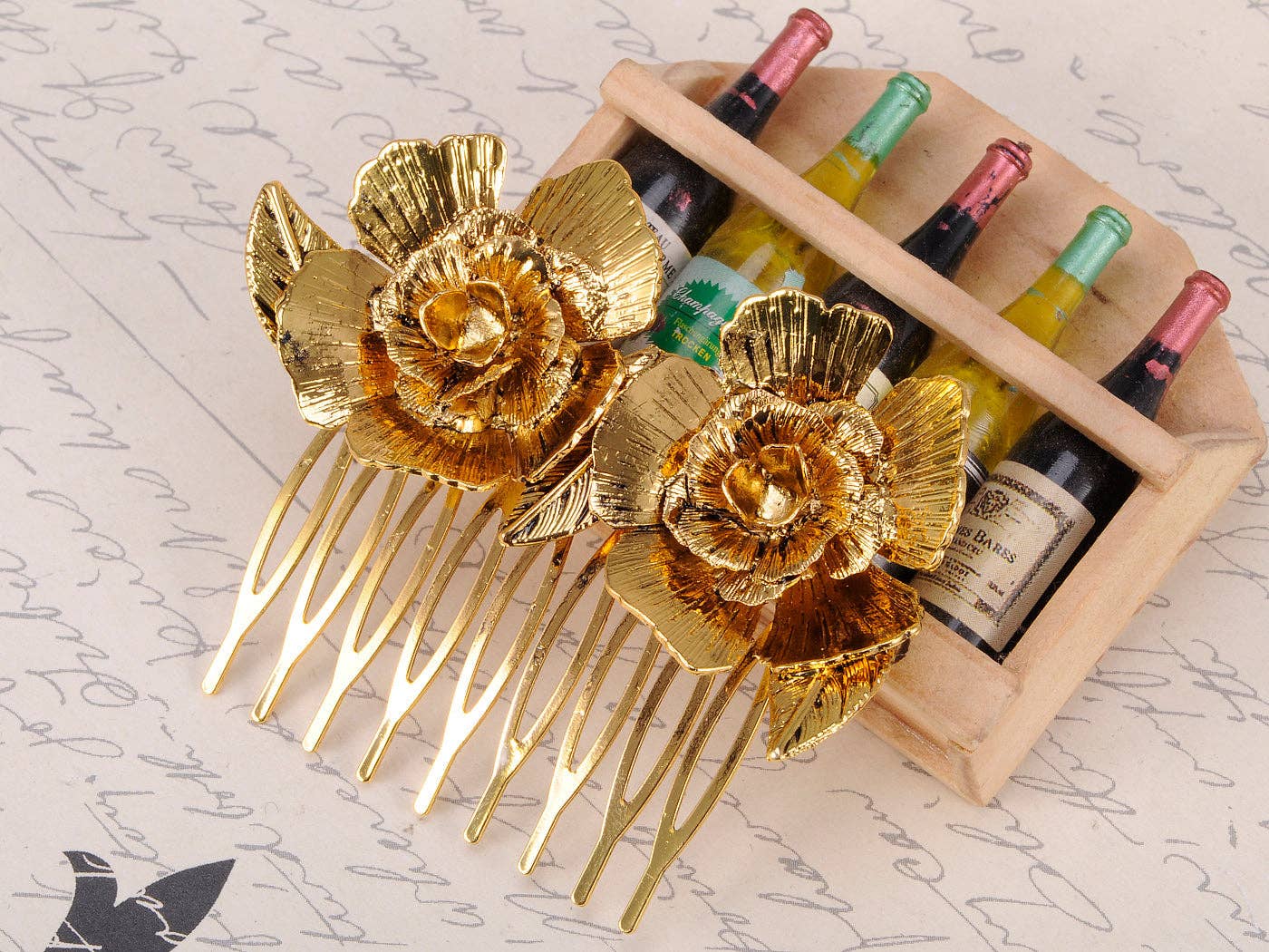 Floral Hair Comb