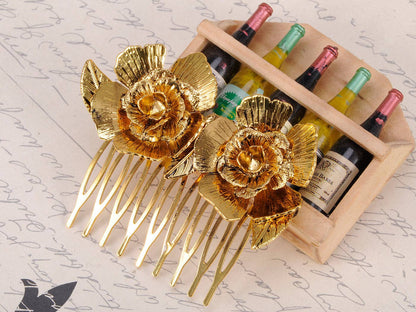 Floral Hair Comb