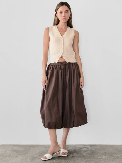 The Bella Skirt | Midi Bubble Skirt