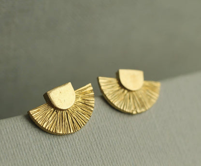 Art Deco Stud Earrings