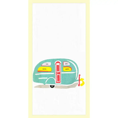 Retro Camper Flour Sack Towel