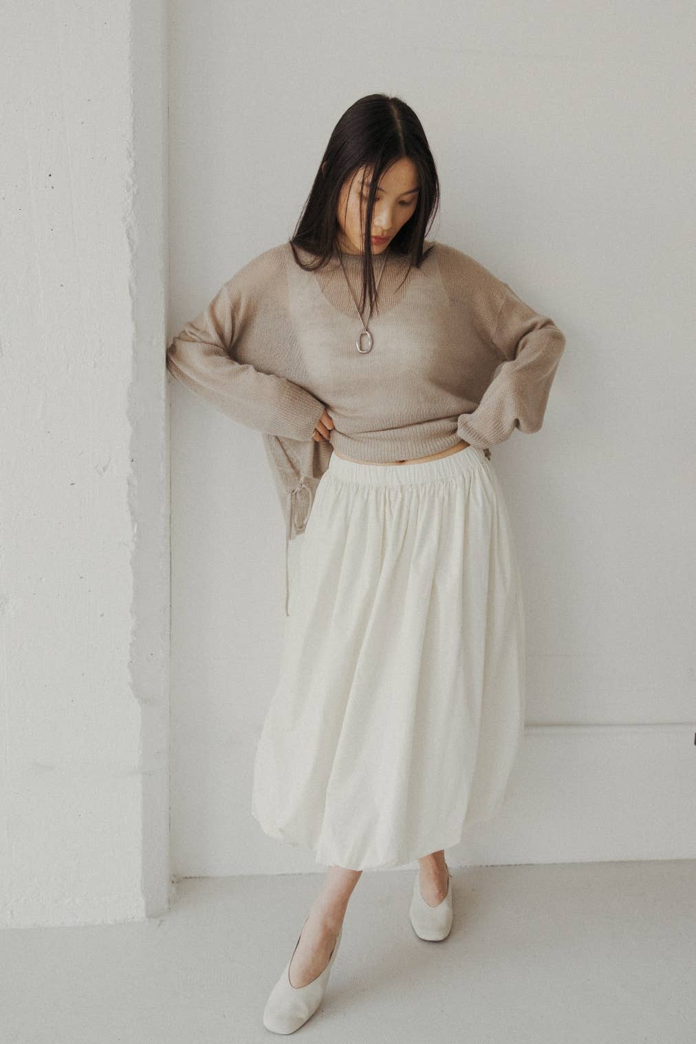 The Bella Skirt | Midi Bubble Skirt