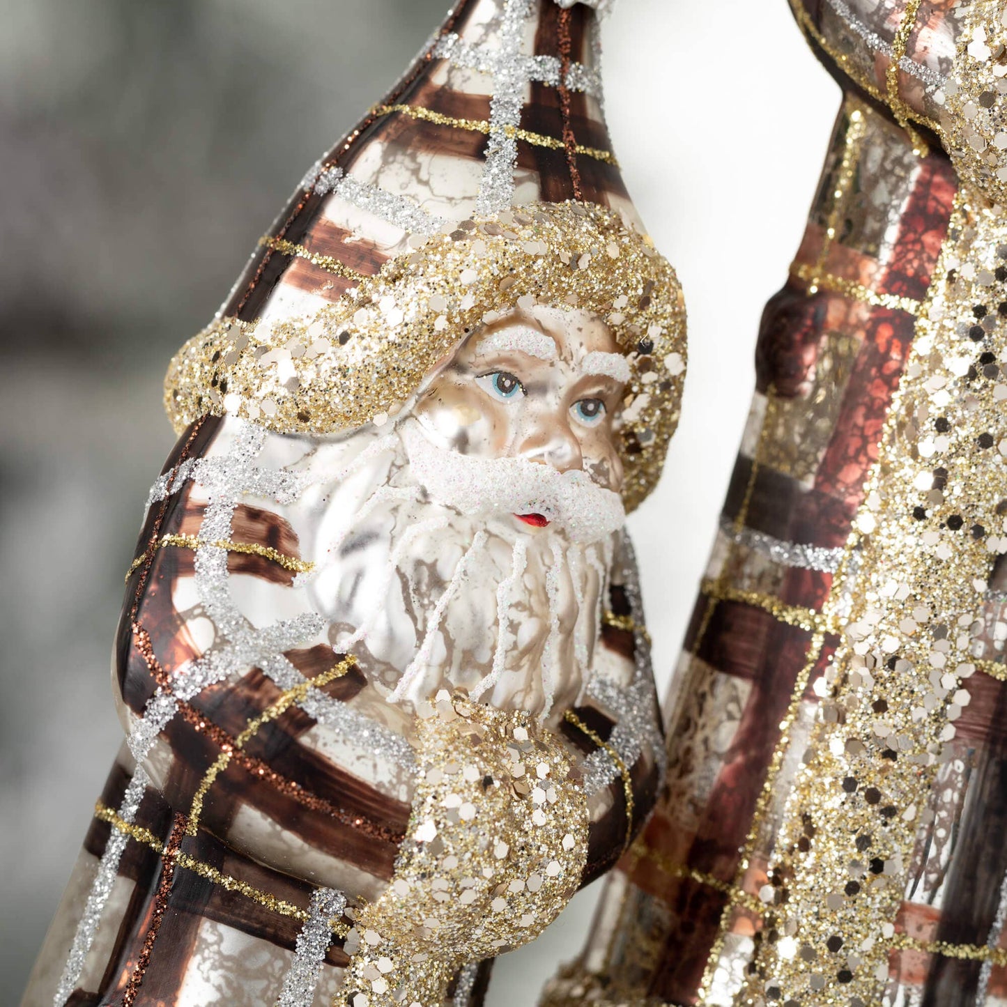 Vintage Santa Ornament