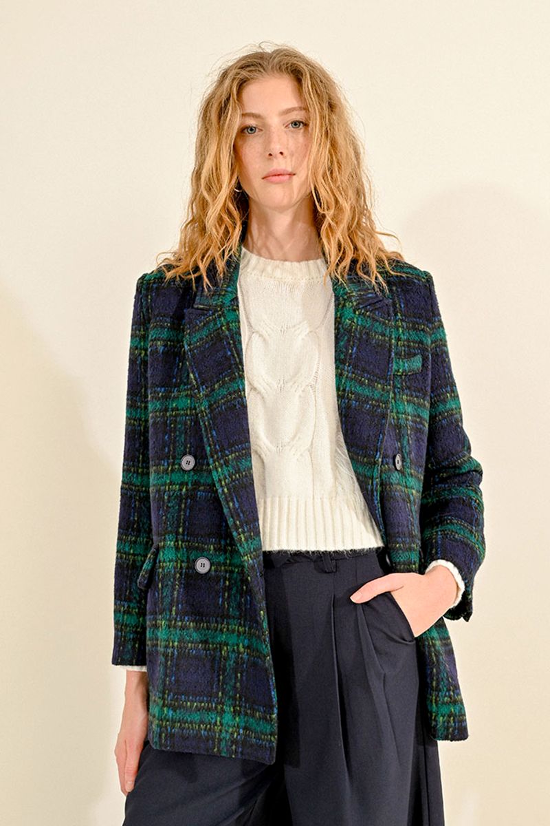 Plaid Coat