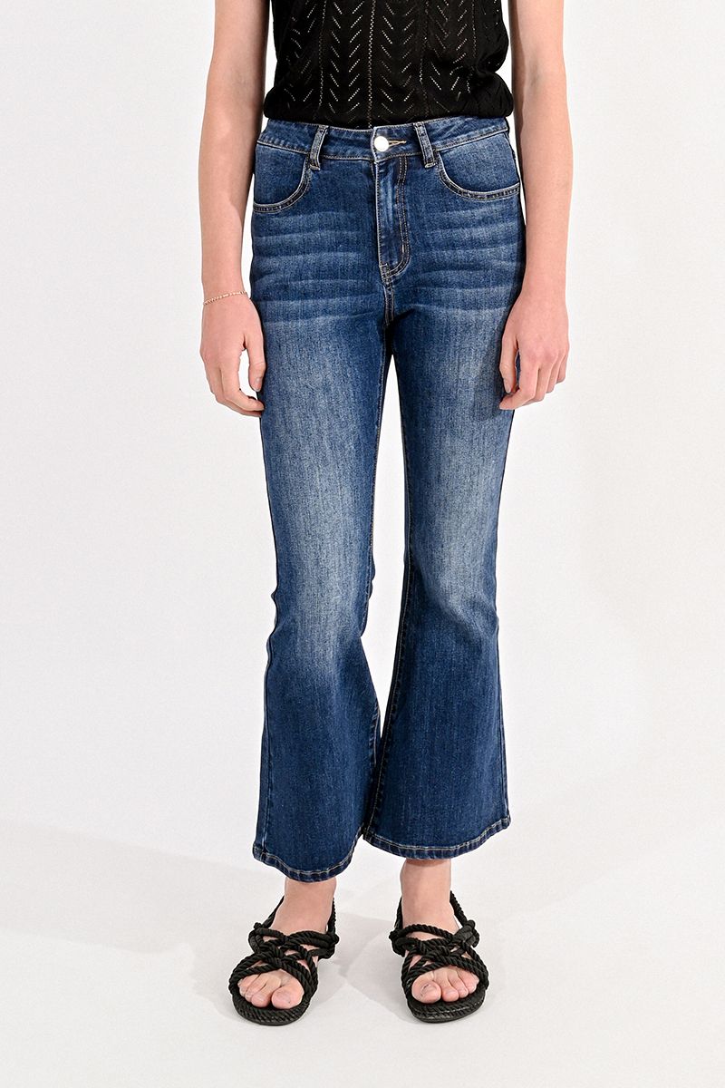 Kick Flare Jeans by Molly Bracken - Brut Denim