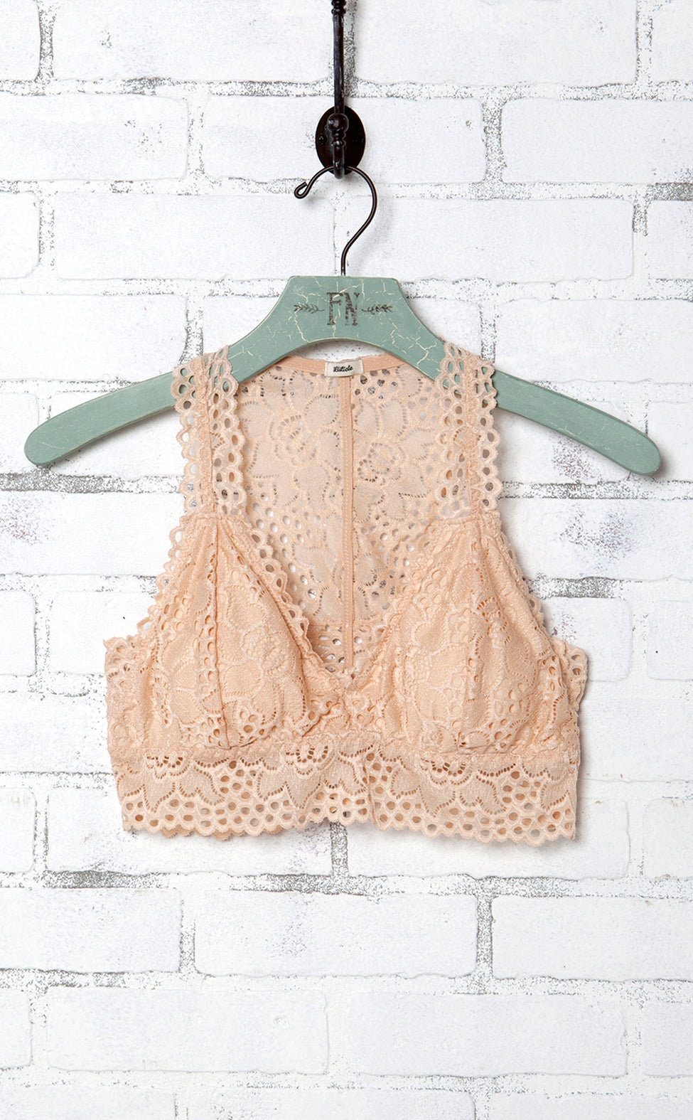 Halter Lace Racerback Bralette