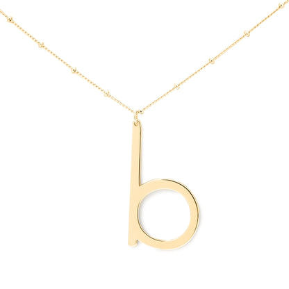 Lowercase Initial Necklace