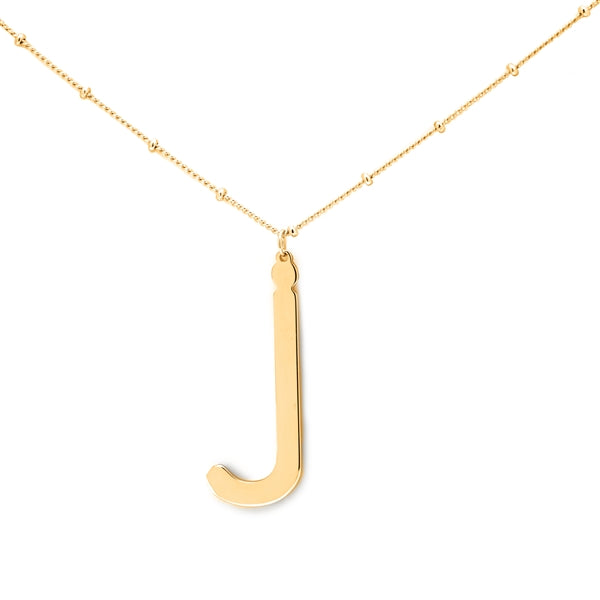 Lowercase Initial Necklace