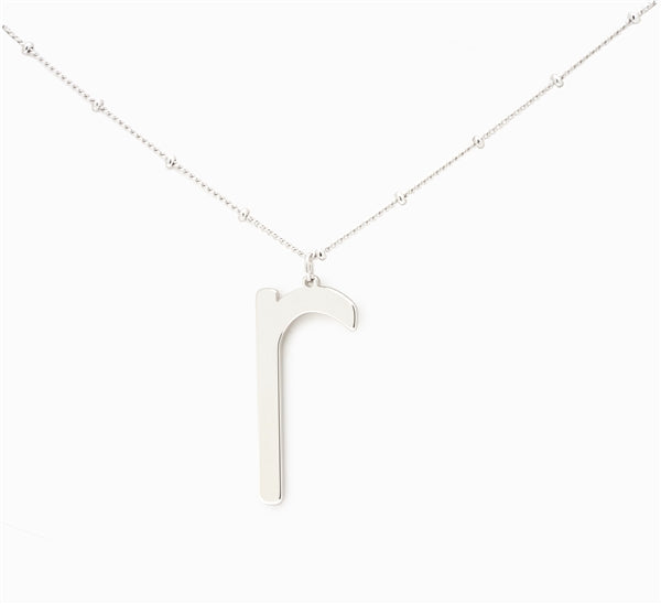 Lowercase Initial Necklace