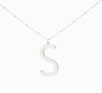 Lowercase Initial Necklace