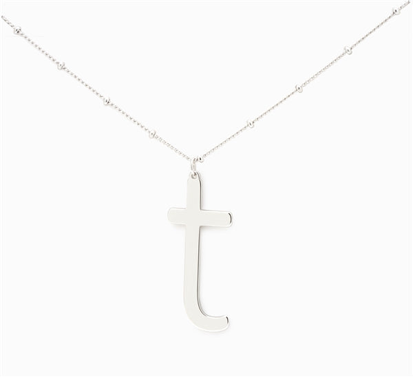 Lowercase Initial Necklace